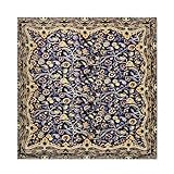 K-Elewon Large Square Scarf 43' Silk Scarf Fashion Scarves Silk Feeling Hair Wrapping Scarfs Night Sleeping Headscarf (VB05)