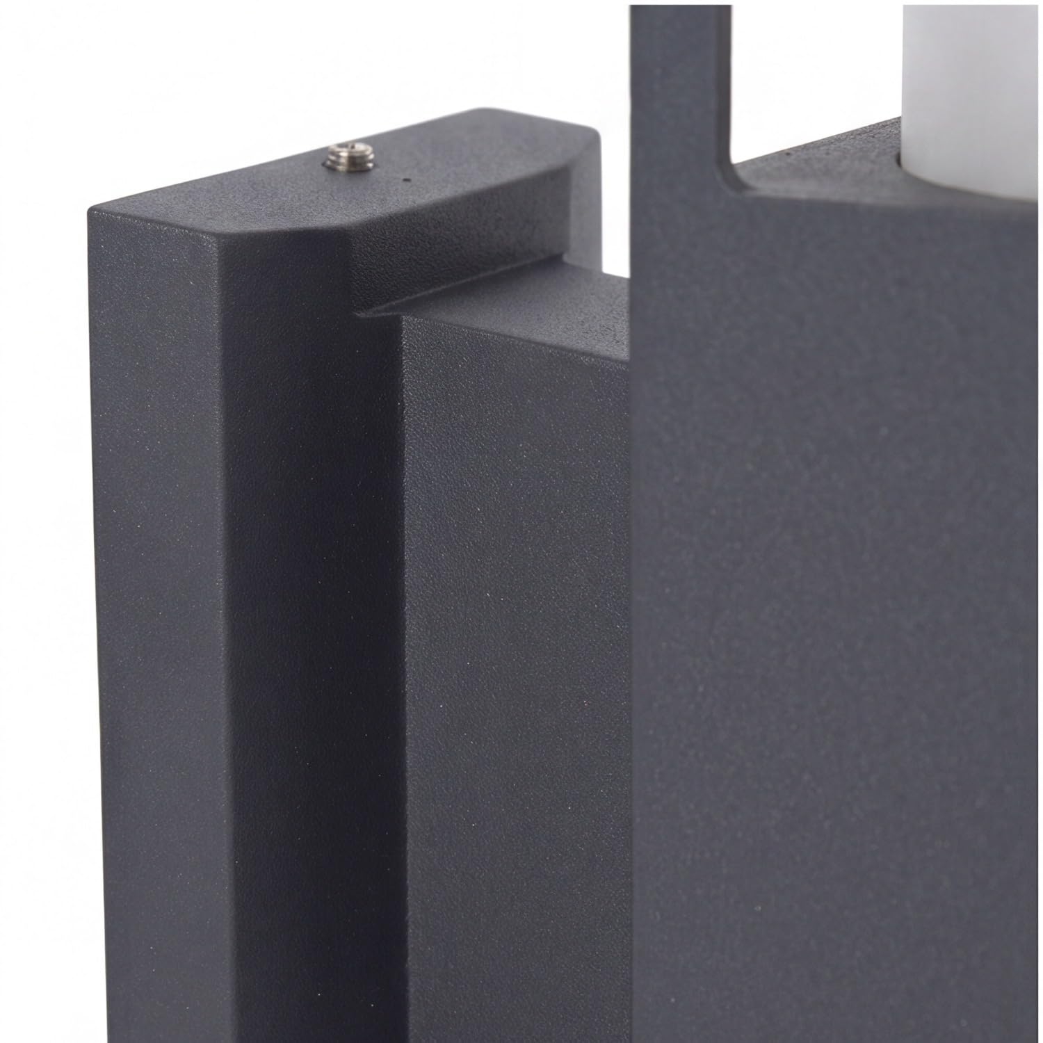 Licht-Erlebnisse Außen Wandlampe Anthrazit IP54 eckig E27 Modern vielseitig Außenleuchte Hauseingang Terrasse