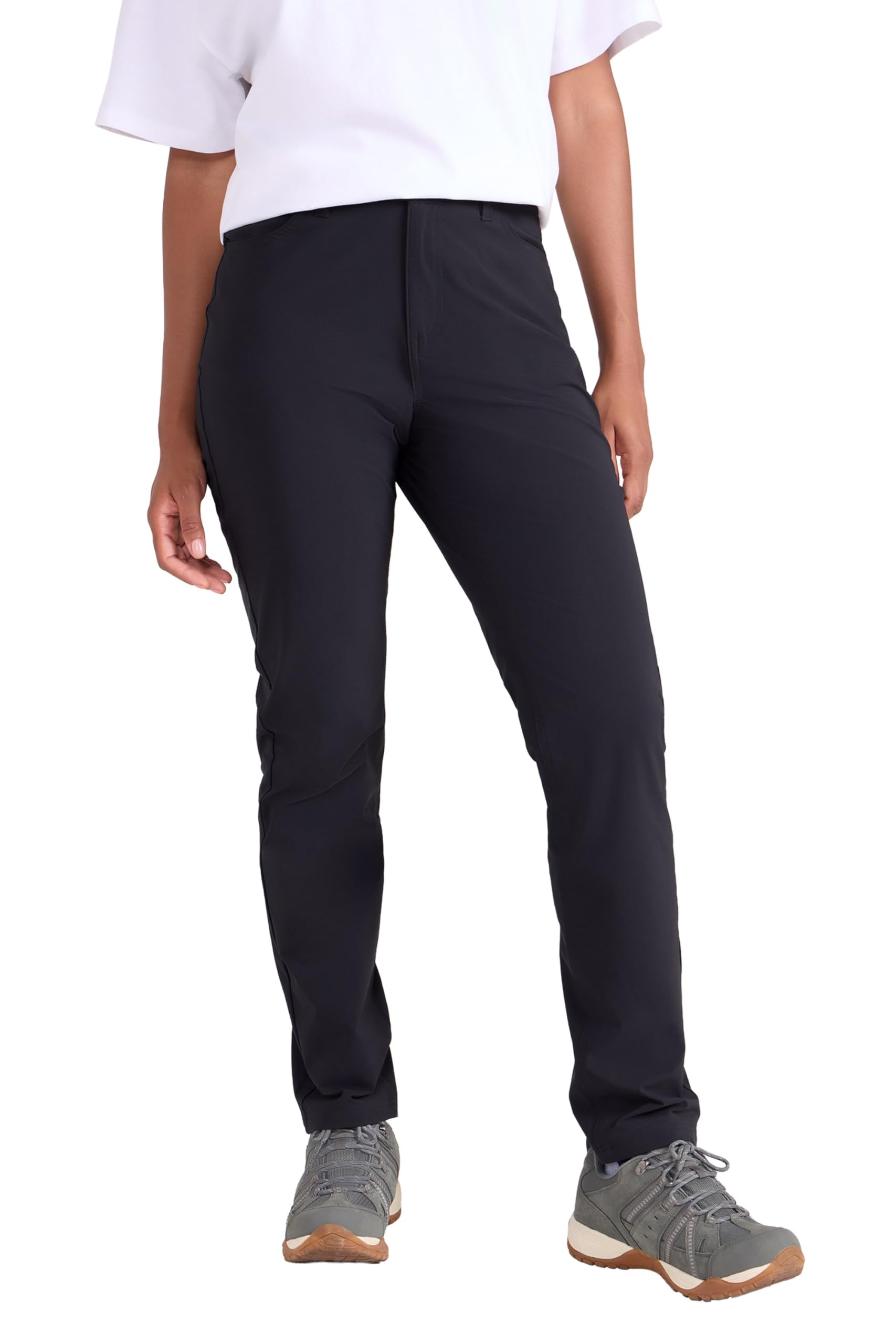 Mountain Warehouse Amble Womens Walking Trouser Black Women's Size 16