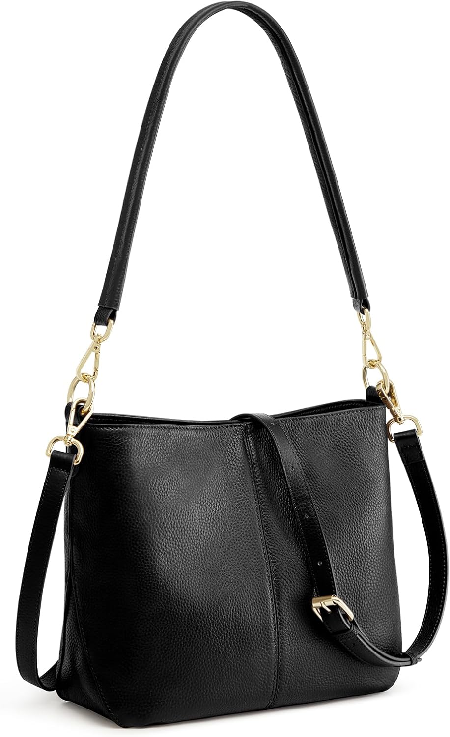 Kattee Leather Crossbody Bags for Women, Crossbody Purses for Women, Women's Handbags Hobo Bag with Adjustable Strap