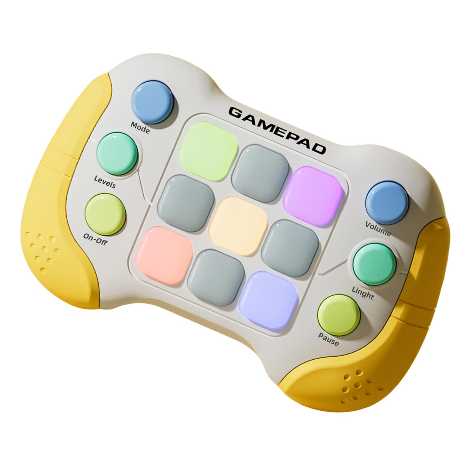 Kalttoy Handheld Game Console Press Game Push Puzzle for Kids Engaging Press Stress Relief Birthday Travel Friendly Console Puzzle Toy for Kids