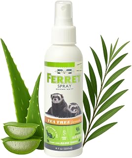 Marshall Ferret Tea Tree Spray – 8 oz – Soothing & Deodorizing Grooming Mist – Supports Skin Comfort & Coat Freshness – Gentle Formula for Daily Use