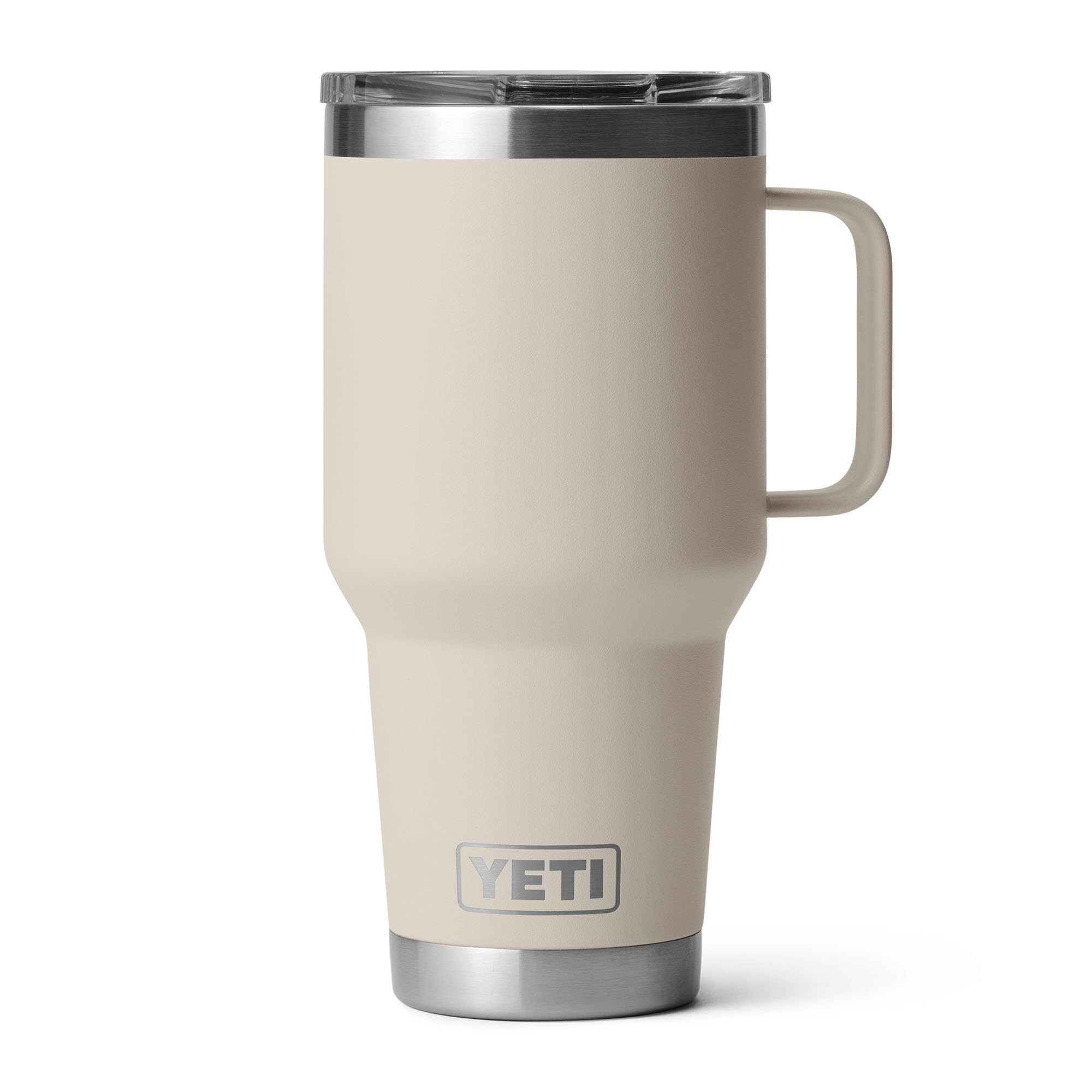 YETI Rambler 30 oz Travel Mug, Stainless Steel, Vacuum Insulated with Stronghold Lid, Cape Taupe — image 1