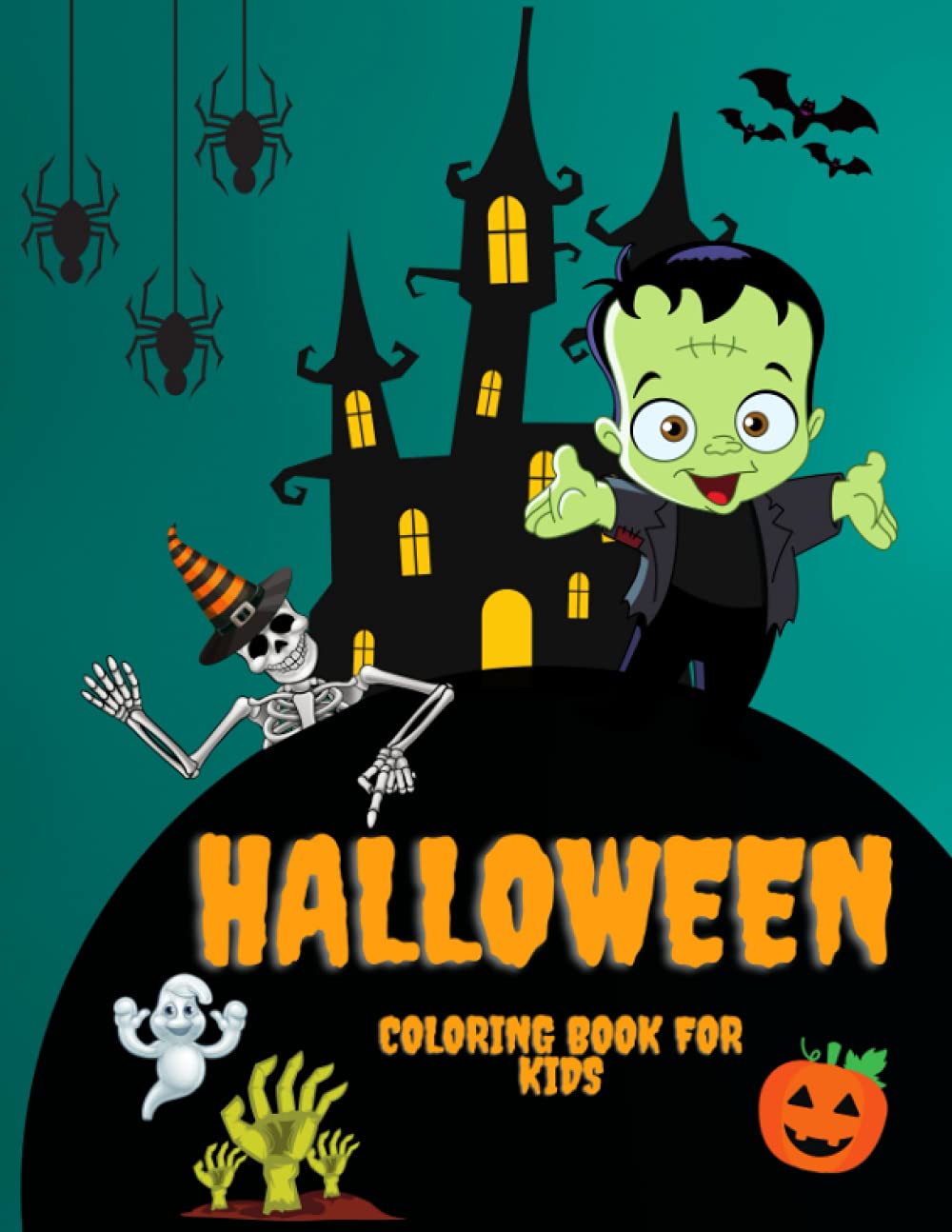 Halloween Coloring Book For Kids: Ages 4-12 | A Colletion Of Scary And Spooky Coloring Pages For Kids