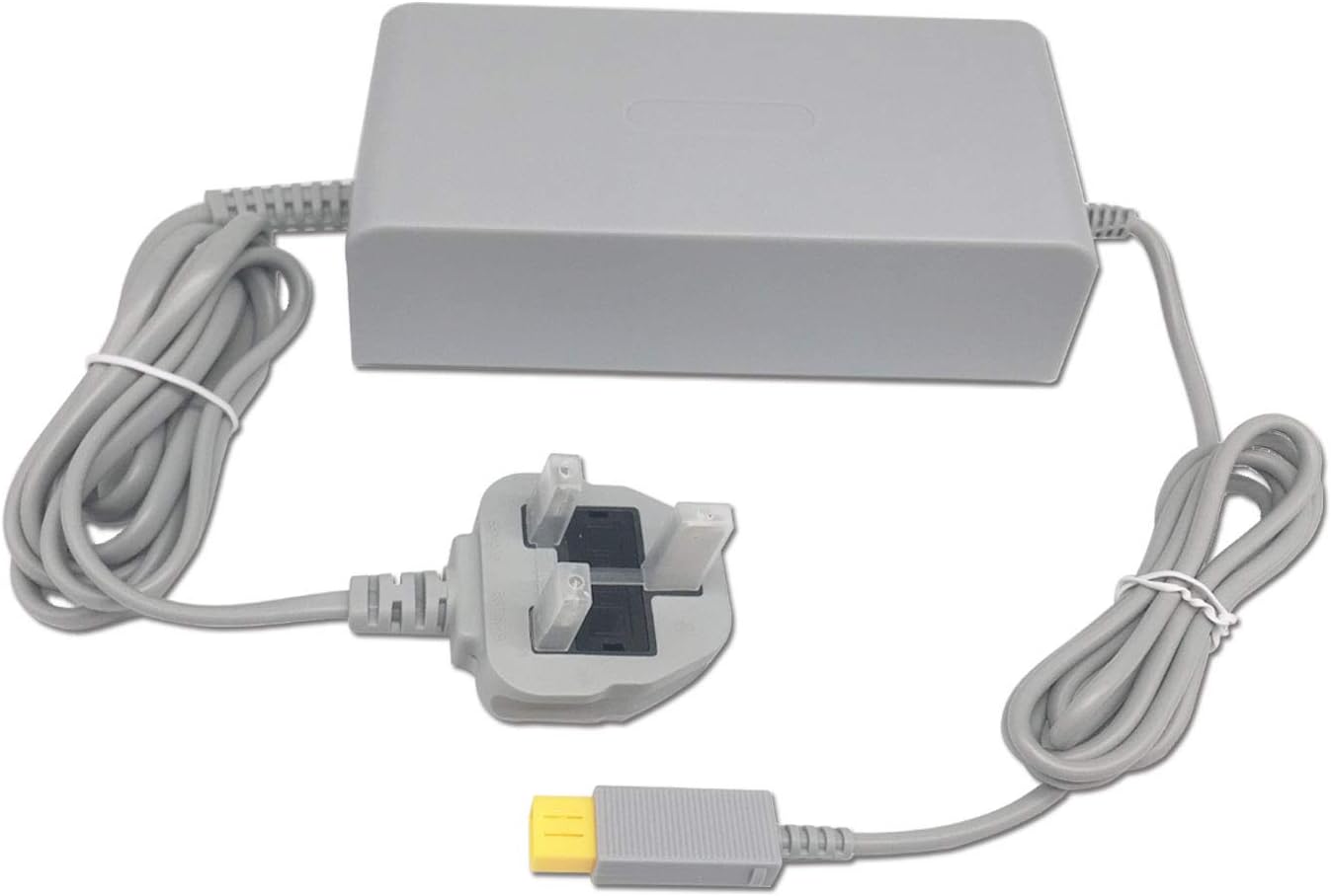 AC Power Adapter UK Plug Power Supply Cord for Wii U Console System