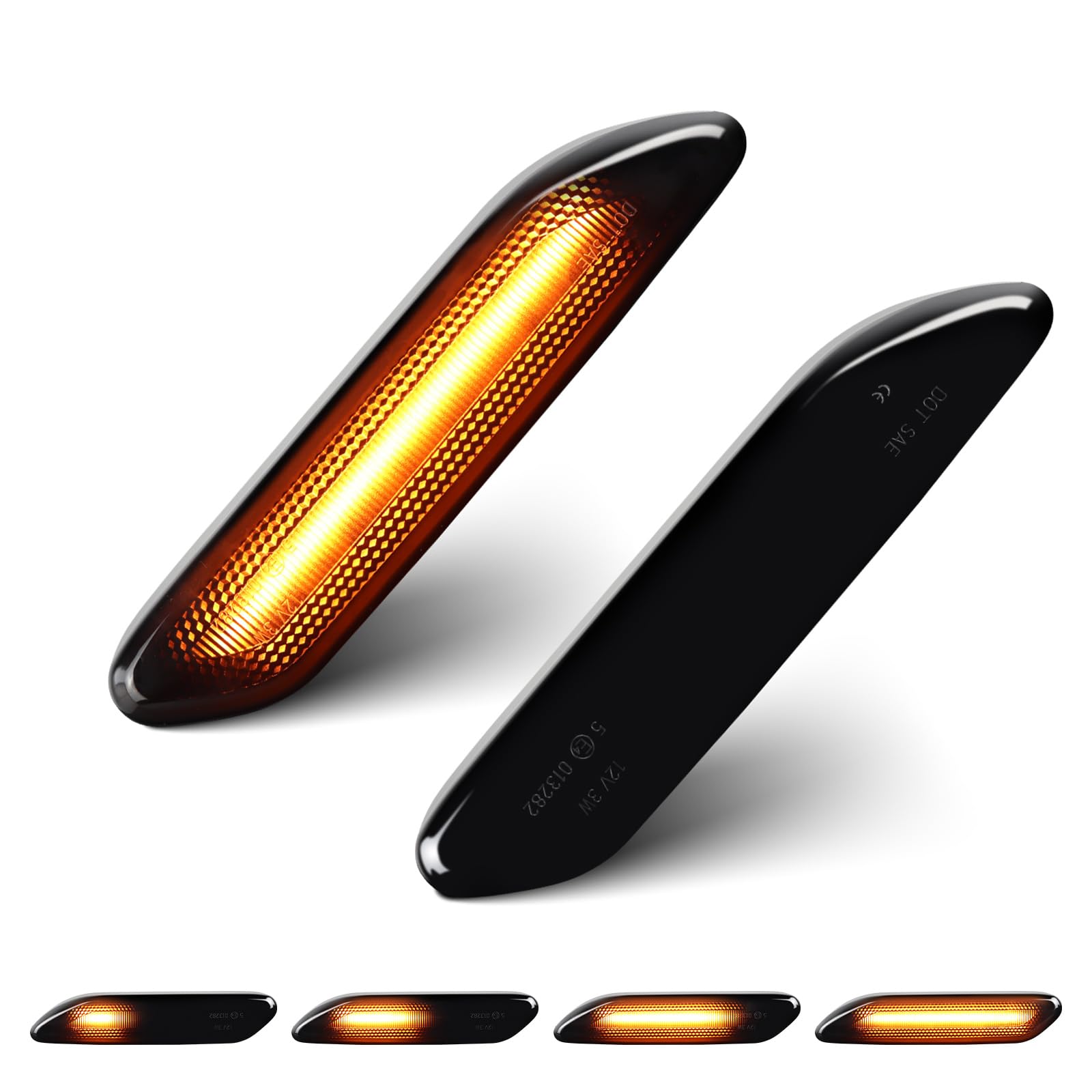 Amazon.com: Sequential Amber LED Front Side Marker Lights for 2011