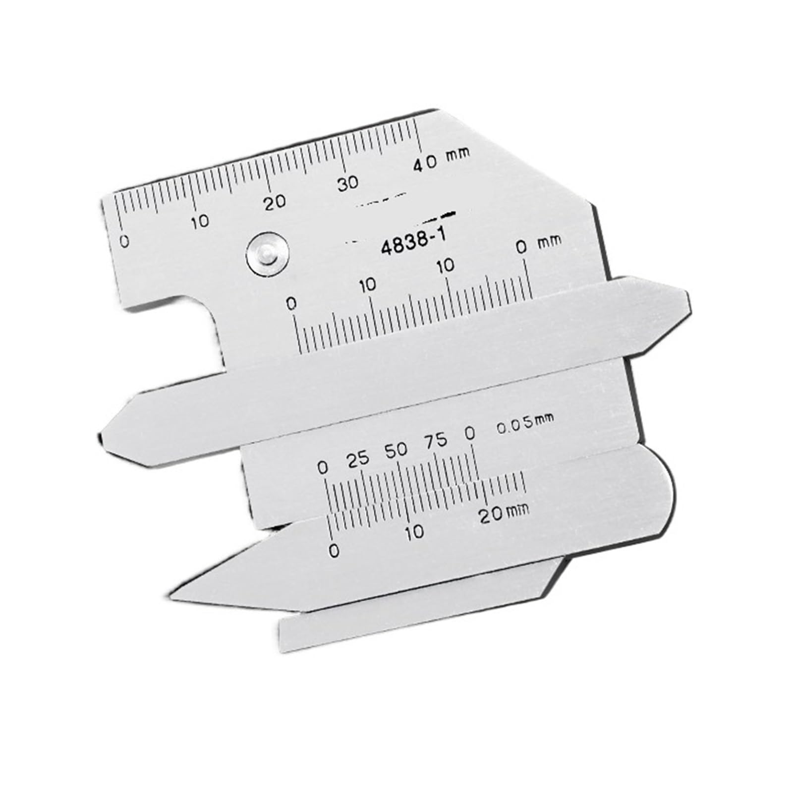 Calibro di Saldatura Multifunzionale 0-10 mm 0-15