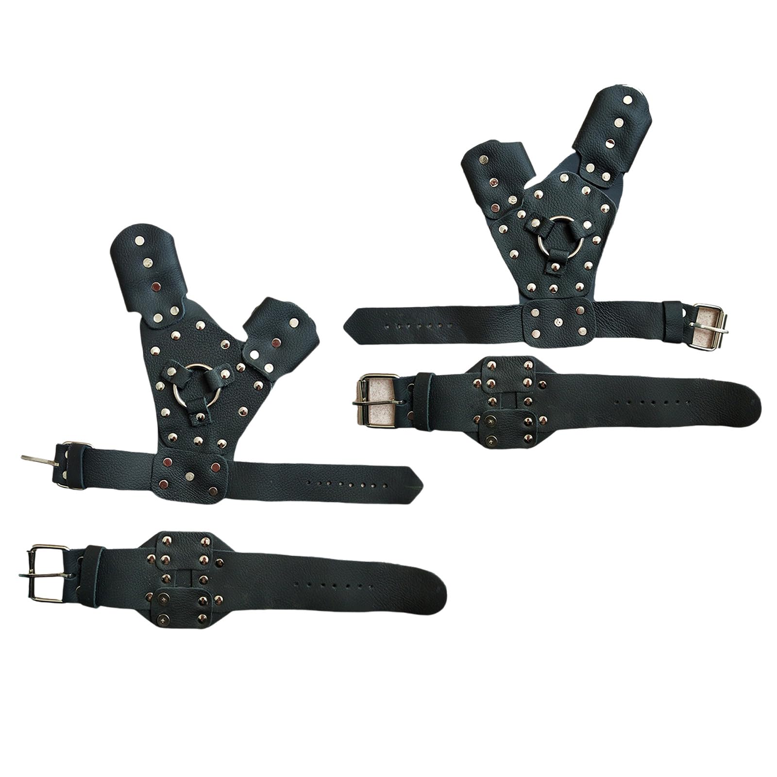Paramani da pesca Piastra in acciaio incorporata Mano Polso Guardia Bracciali Protezioni Mano Sinistra/Destra Protezioni Da Pesca