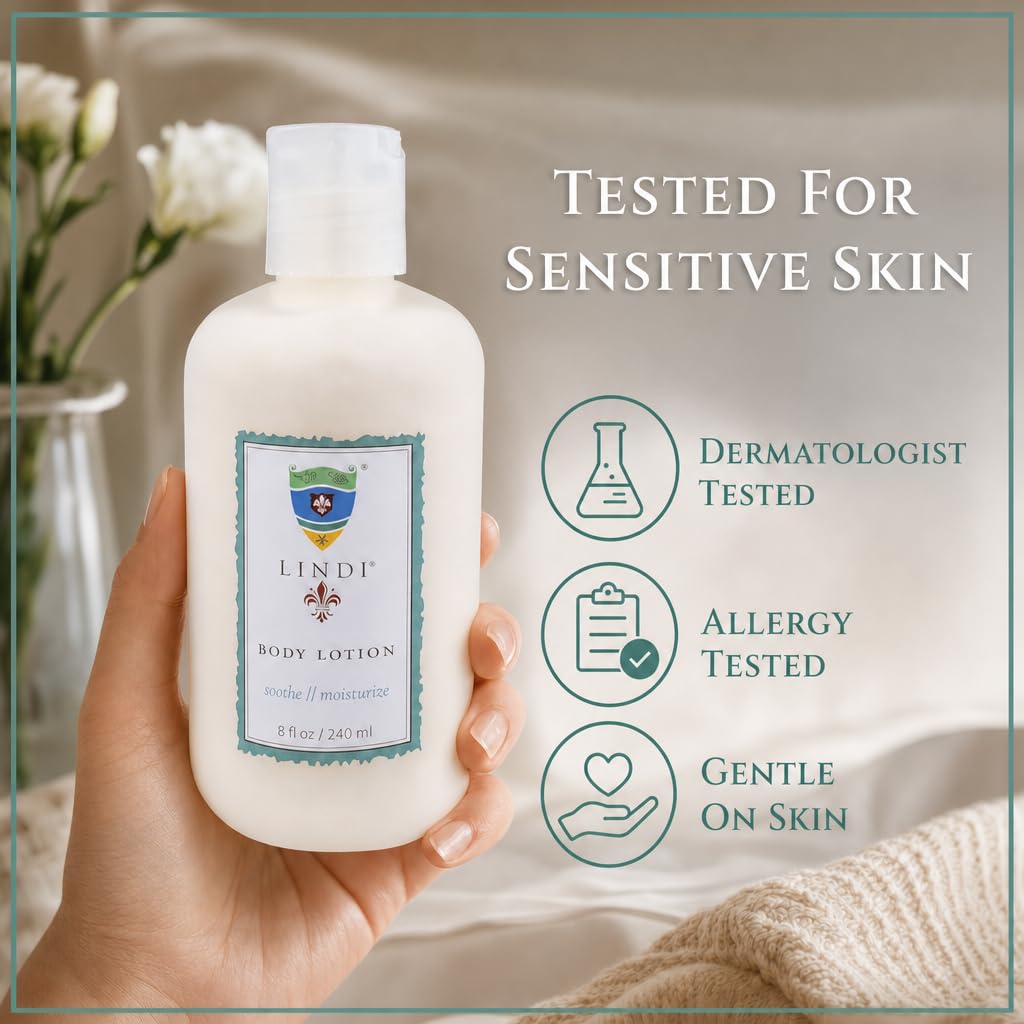 Lindi Skin Body Lotion for Sensitive, Reactive & Compromised Skin