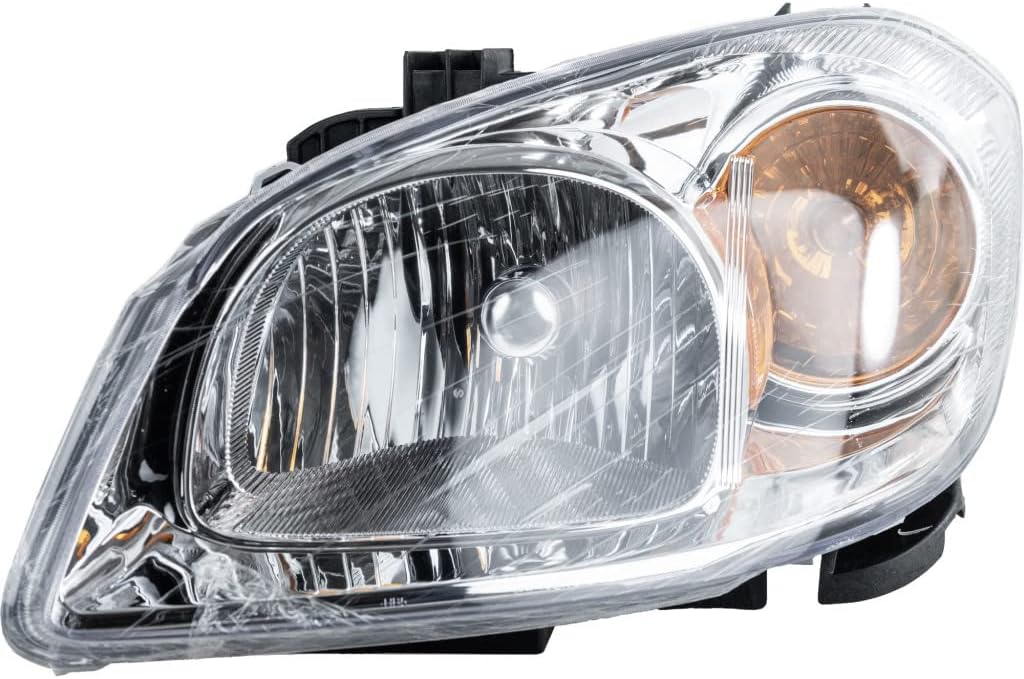 CarLights360: For 2005-2010 Chevy Cobalt Headlight Assembly Driver Side w/Bulbs - Replacement for GM2502281 | 25784531, 15904598, 15904548, 15279751