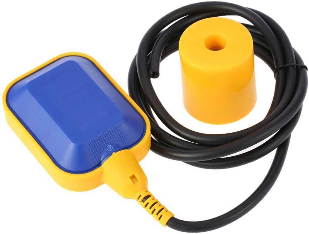 UraXx Float Switch Fluid Level Controller Wired Magnetic Sensor Square Head Float Switch Water Level Controller WLC Cable Floaty Pack of (1)