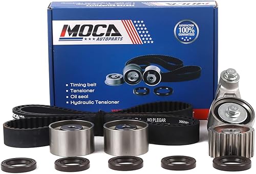 MOCA Kit de correa dentada con tensor para Subaru Forester 2.5L 2000-2010 para Subaru Forester 2.5L y 2000-2011 para Subaru Impreza 2.5L y 2005 para