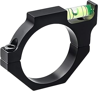 Precision Scope Bubble Level fits 34-35mm Rifle Scope Tubes for Precision Shooting, Competition and Hunting - HIGOO