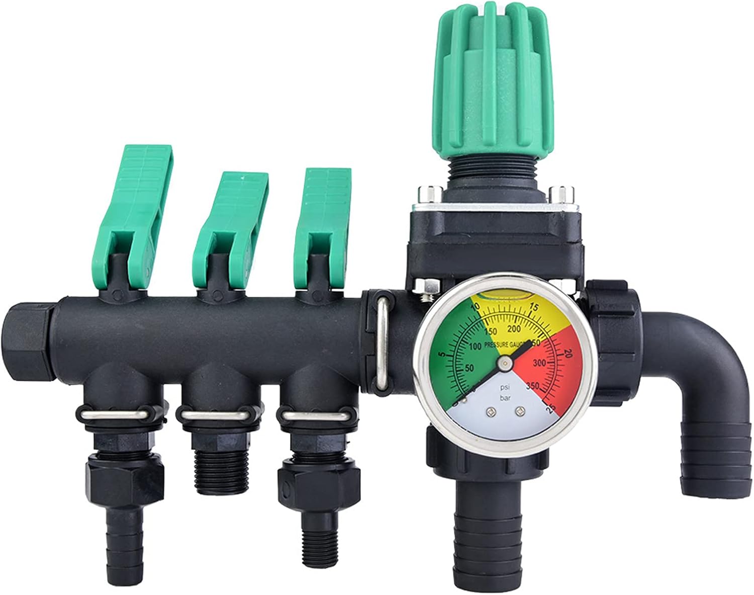 3Way Garden Hose Splitter, Garden Hose Splitter Agricultural Sprayer Control Shut Off Valve