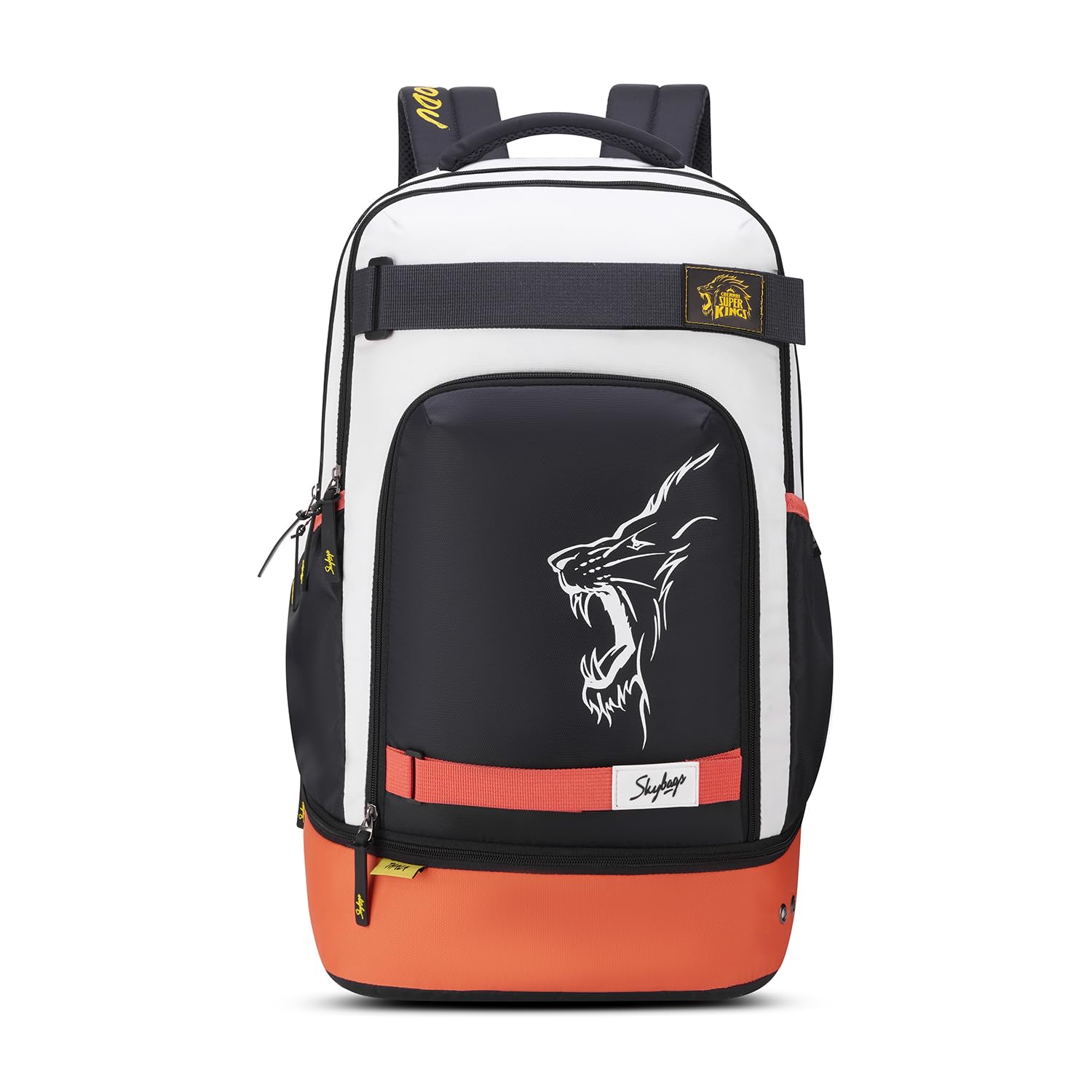 skybags Namma 16.5" Compatible Laptop Backpack 40L | 2 Compartments with Quick-Access Front Pocket & Rain Cover | Tablet Sleeve & Side Bottle Pocket | CSK Travel Backpack for Men & Women-picture-8