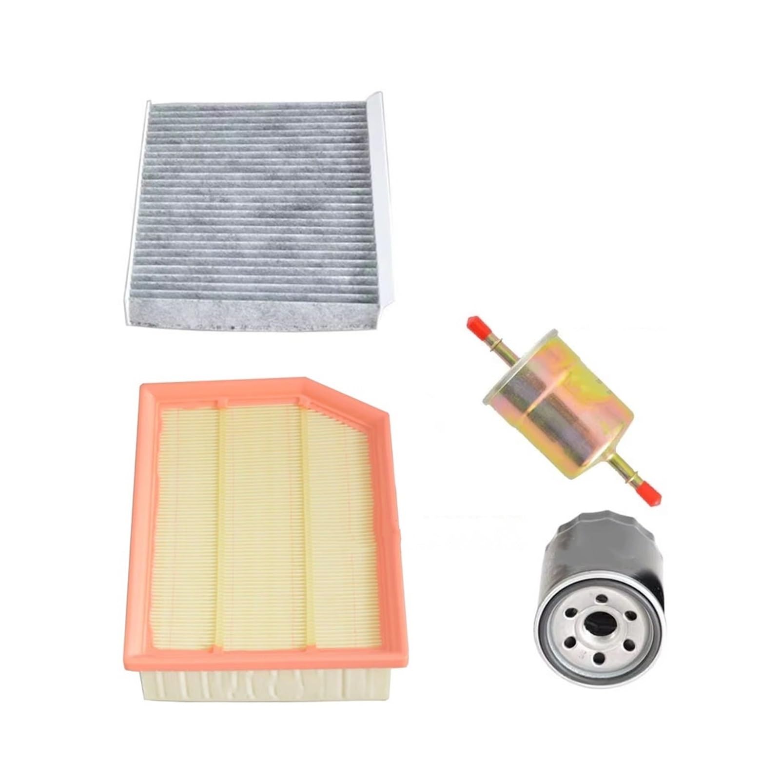 filtro de habitáculo Ajuste para CHANGAN CS35 PLUS 1,4 T 2023 2024, Kit de filtro aceite y combustible aire fresco para cabina Interior motor, piezas 1109190PT01