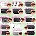 YIDUO Lashes Clusters Kit 1846Pcs Bulk Packs Volume False Eyelash Extensions D Curl Wispy Individual Eyelashes, Volume Studio Effect, Wholesale Large Pack with Glue&Seal|Tweezers|Removers|Cleanser