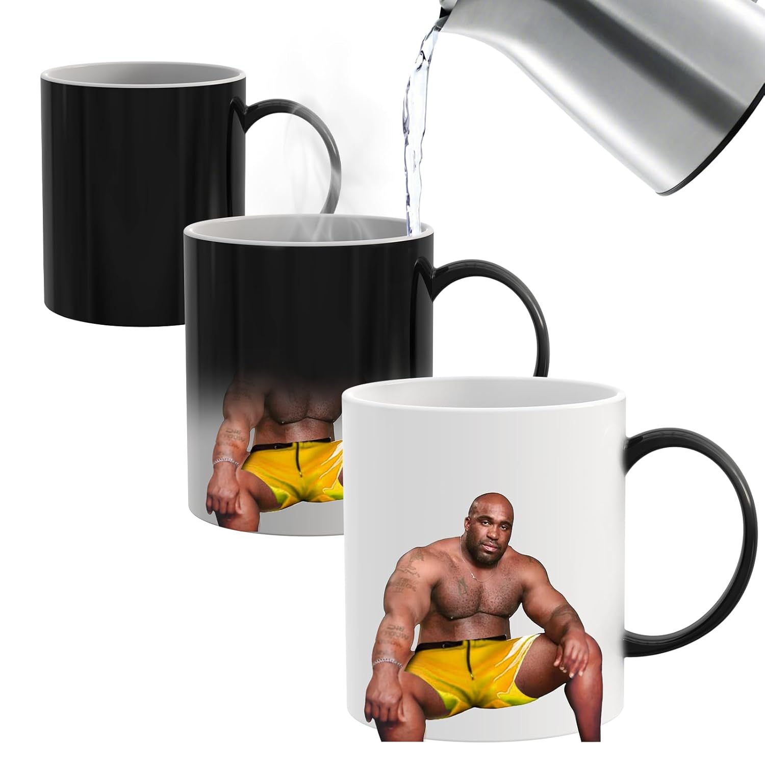 Valentines Day Gifts for Him Her Funny Gifts for Men Women Message Appears as it Heats Coffee Mug