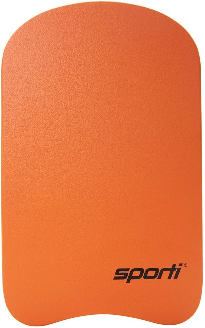 Swim Training Kickboard & Floating Swim Fins Set – Boost Leg Strength, Improve Technique & Confidence for All Levels of Swimmers ( Green Blue - Orange )