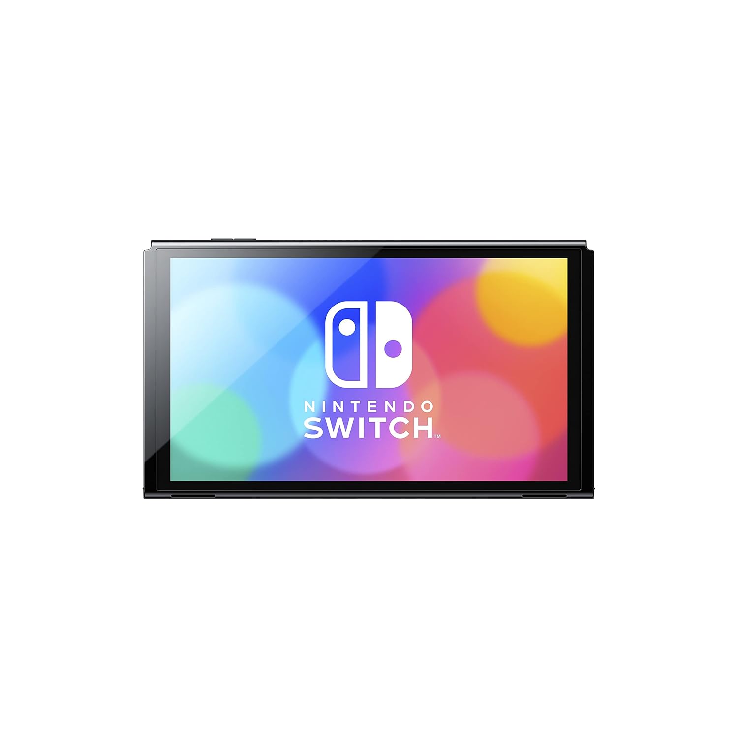 Product image of Nintendo Switch (OLED model) w/Neon Red & Neon Blue Joy-Con (Renewed Premium)