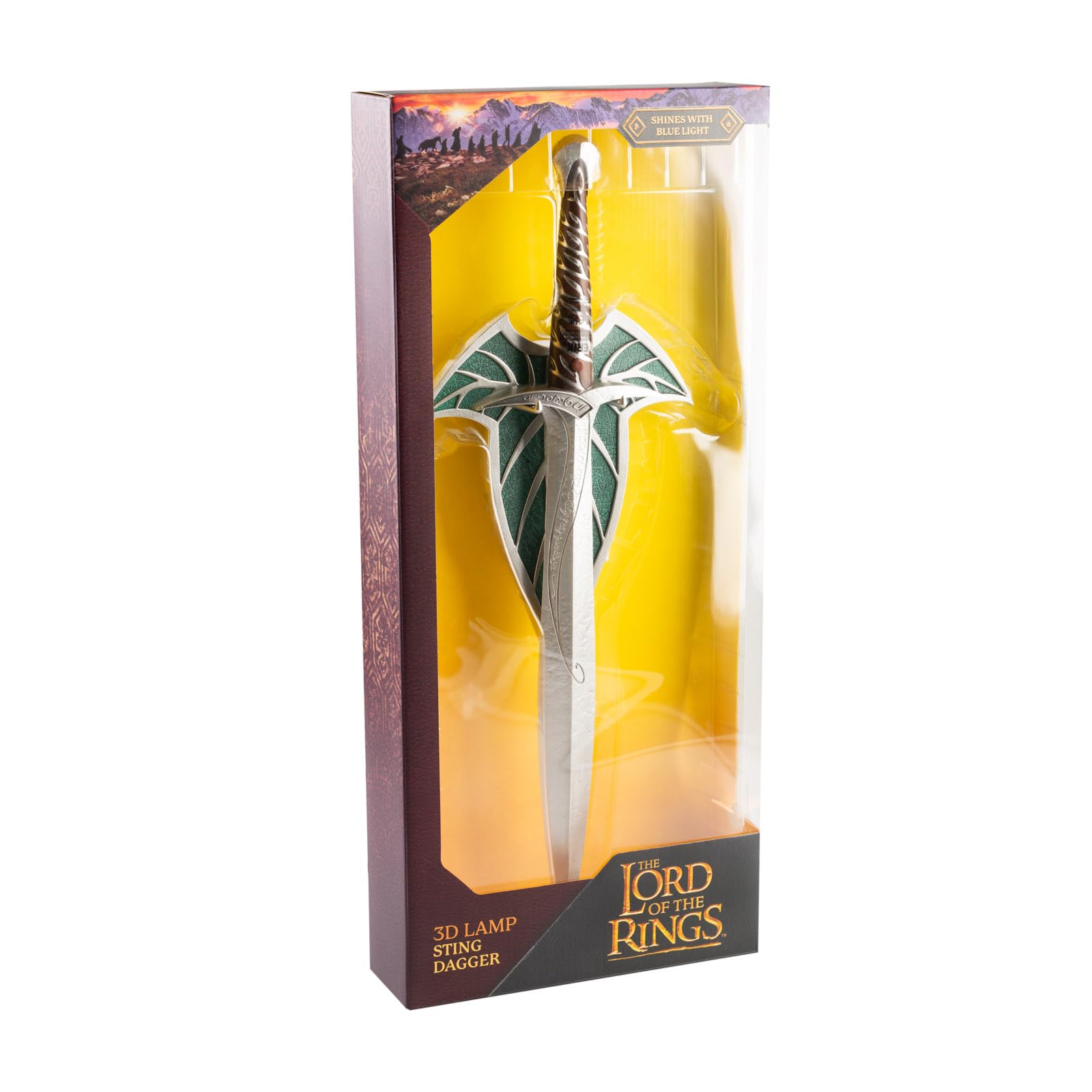 Grupo Erik Battery Lamp - The Lord Of The Rings Gifts | Rechargeable Lamp Wall, Mood Light Blue, Gaming Light | Stranger Things Gifts, Cool Room Decor, Halloween Lights