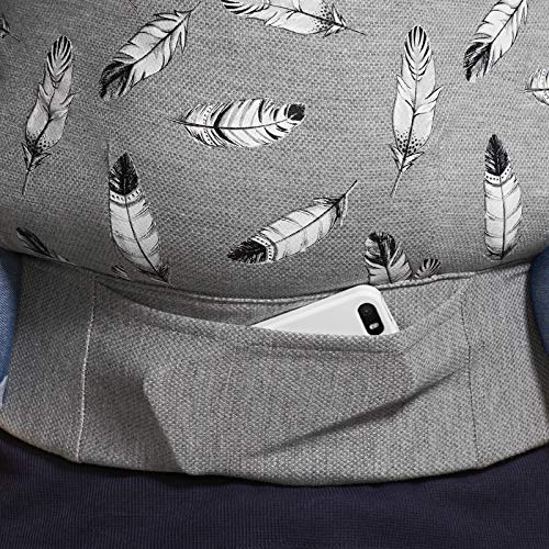 Kk Kinderkraft Marsupio Ergonomico Milo, Leggero, Ventrale E Dorsale, Regolabile, Per Bambini Da 3 Mesi Fino 20 Kg, Grigio - 11