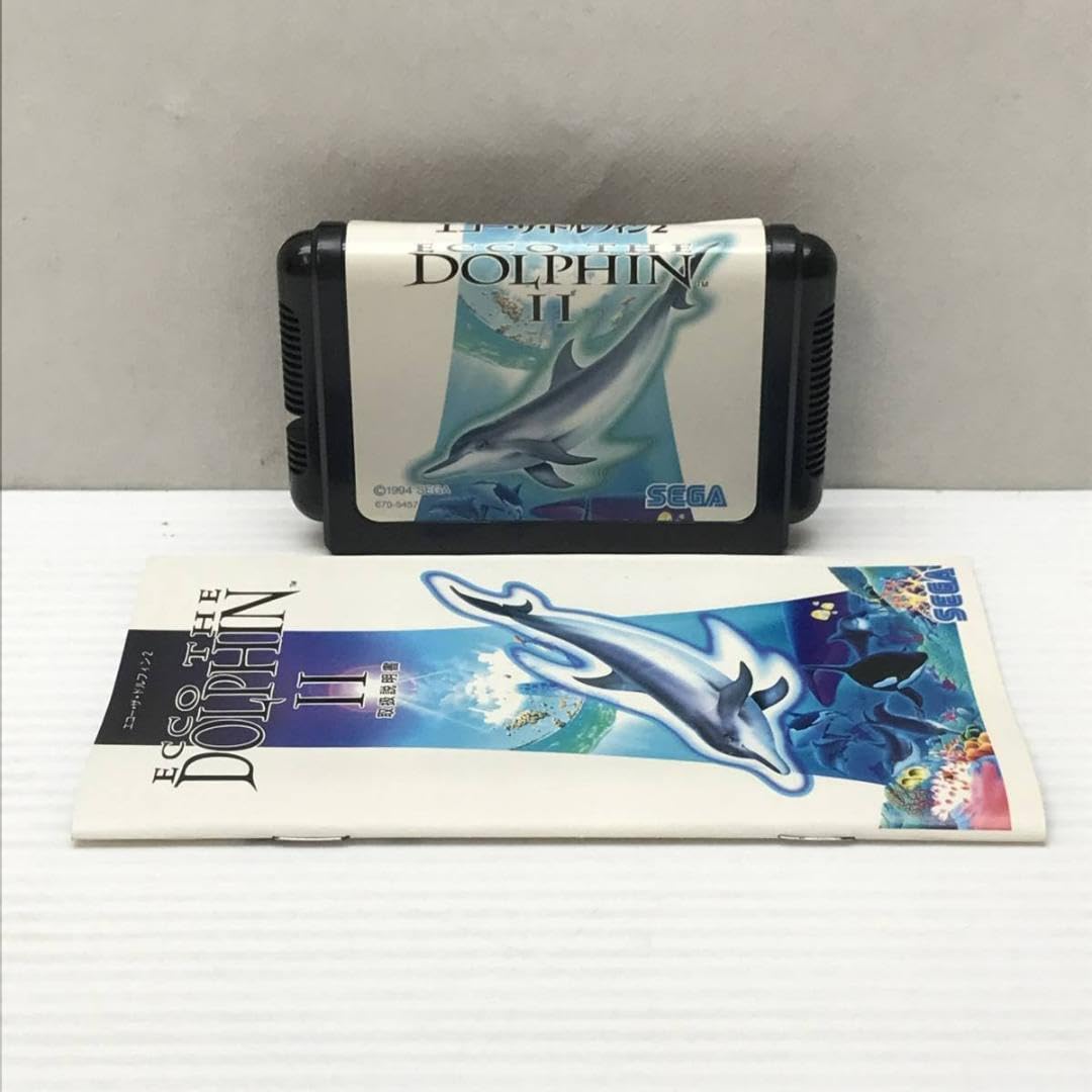 Amazon.co.jp: 品 メガドライブソフト ECCO THE DOLPHIN II