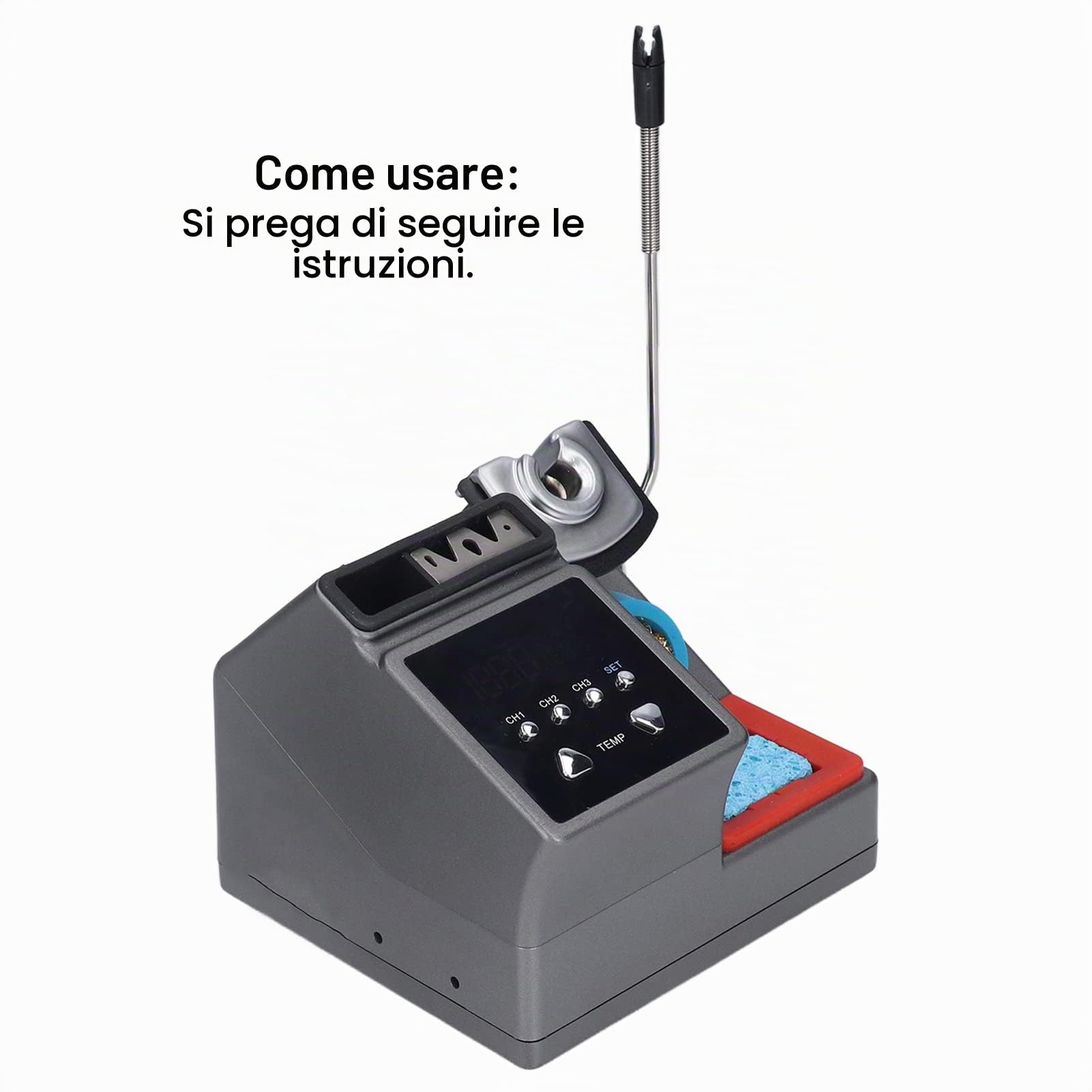 Kadimendium Stazione di saldatura digitale regolabile 120 W A9 per guasti JBC (AC 220 V)