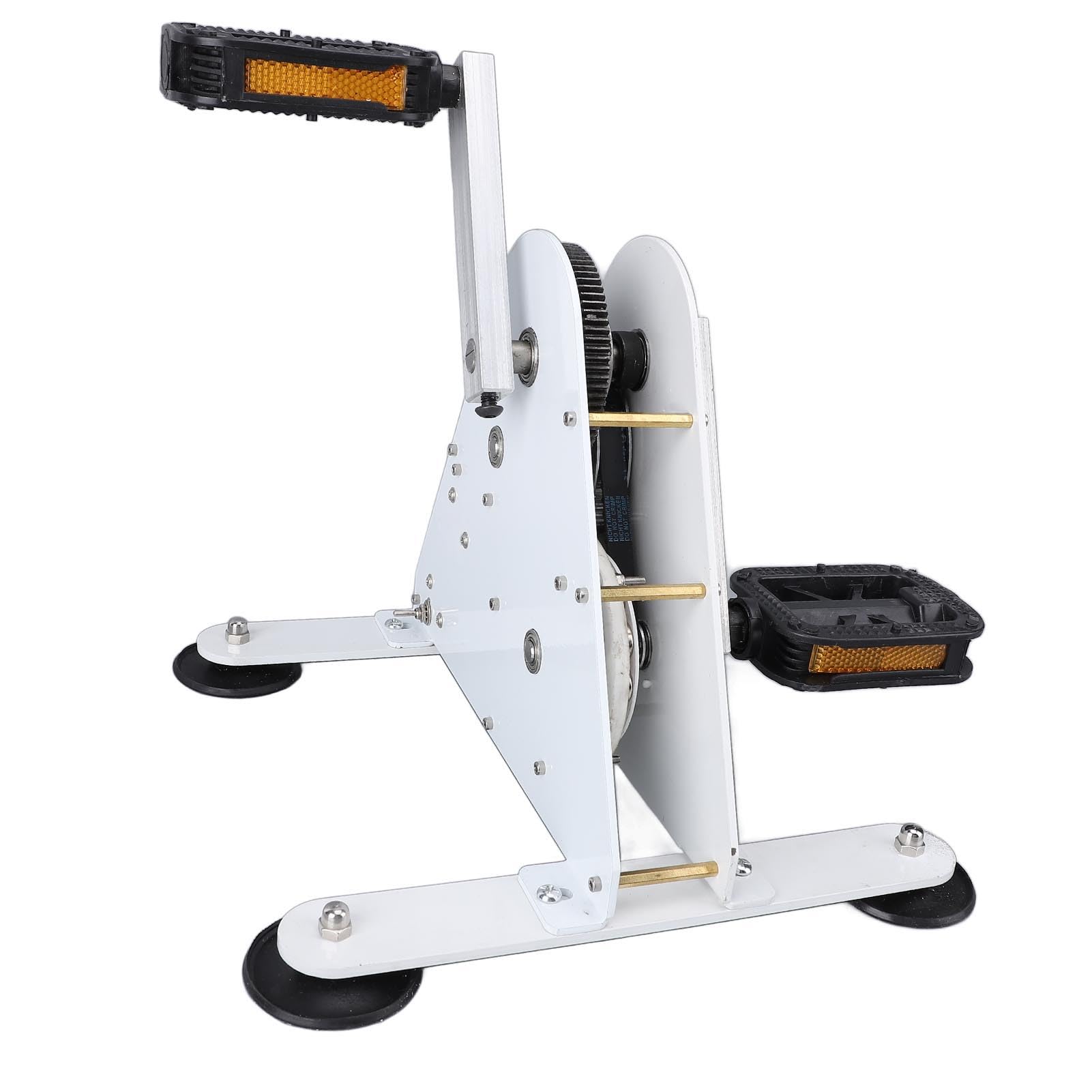 WALFRONT Generatore a Pedale, Generatore di Corrente di Emergenza a Manovella in Acciaio Al Carbonio da 50 W, Batteria Ricaricabile, Portatile per il Campeggio e la Vita Fuori Dalla Rete