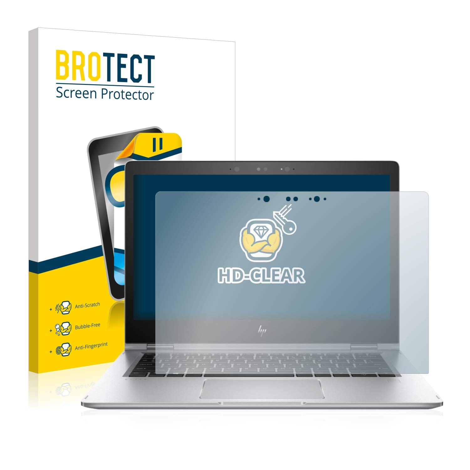 brotect Protection Ecran pour HP EliteBook x360 1030 G2 - Film Protection Ultra Clair