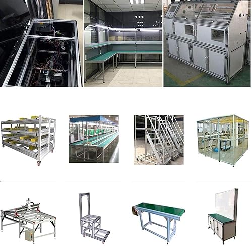 Miniatura 6 de 4 piezas de 5.9 pulgadas de extrusión de aluminio 2020, riel lineal anodizado con ranura en T, estándar europeo, para piezas de impresora 150mm y