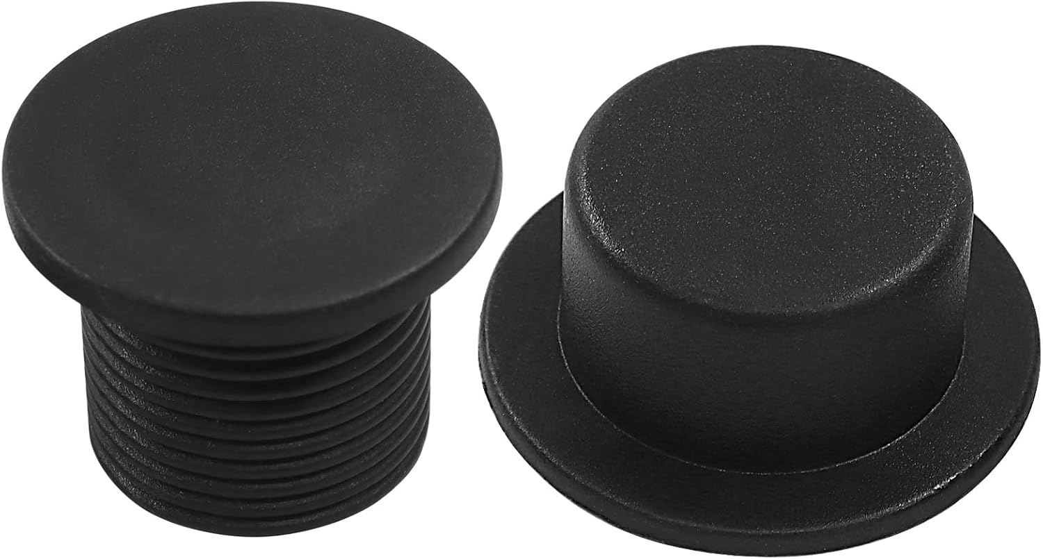 ISDVBUY 6 Pack Screw Replacement Buttons Black 20mm Replacement Rivets Screw Buttons for Strap Hole Diameter Not Below 19.5mm Beach Bag