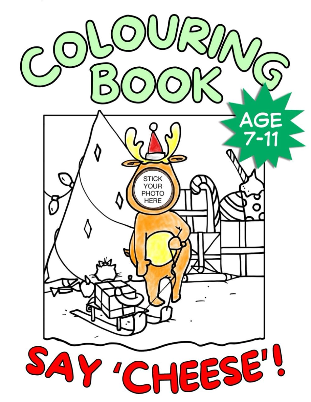 Colouring Book Say ‘Cheese’!