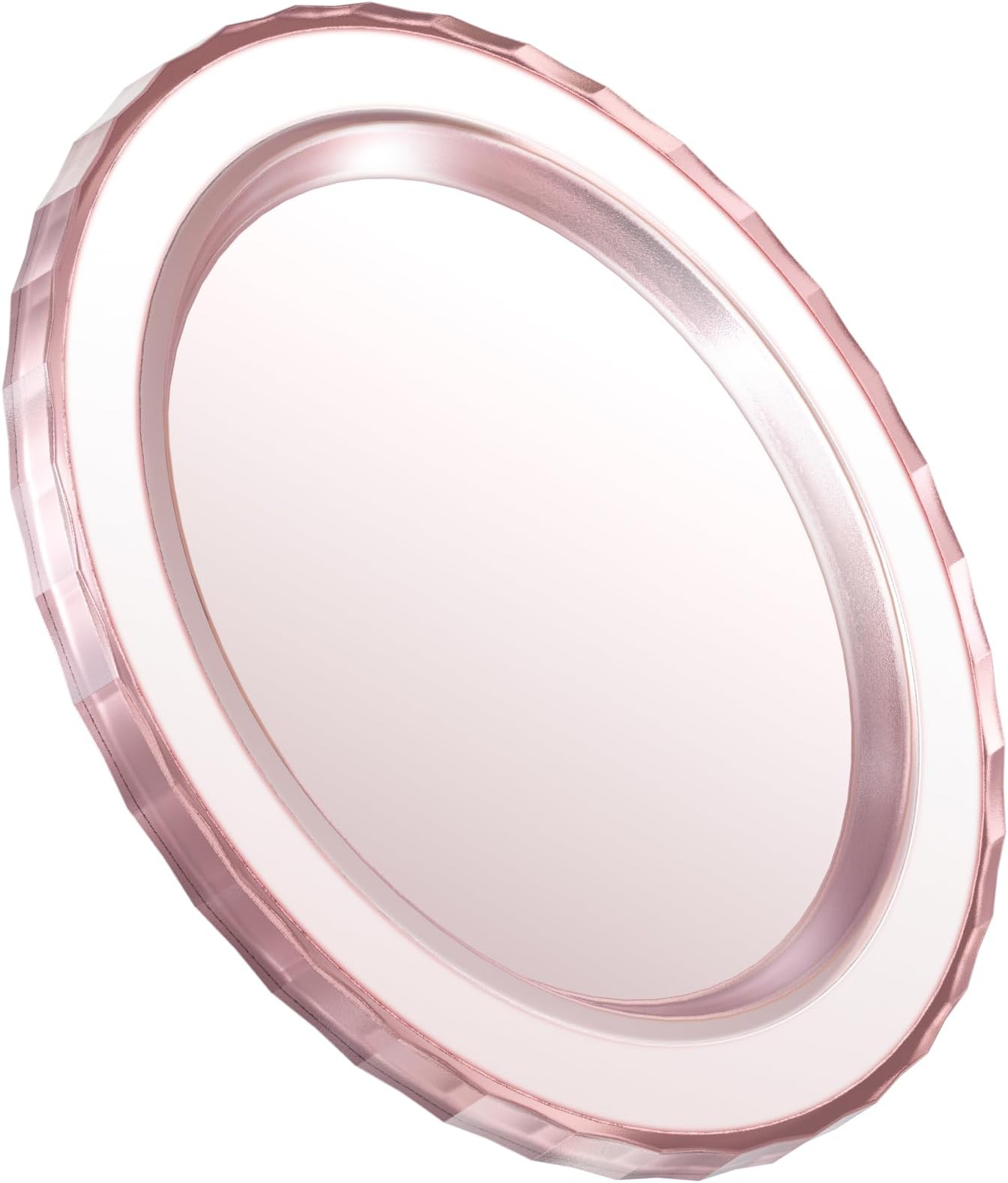 imluckies Magnetic Base Compatible with MagSafe iPhone Series Case and Phone Grips, Removable Kindle/Phone Holder Base, Thin & Light Portable Plate, Matte Pink