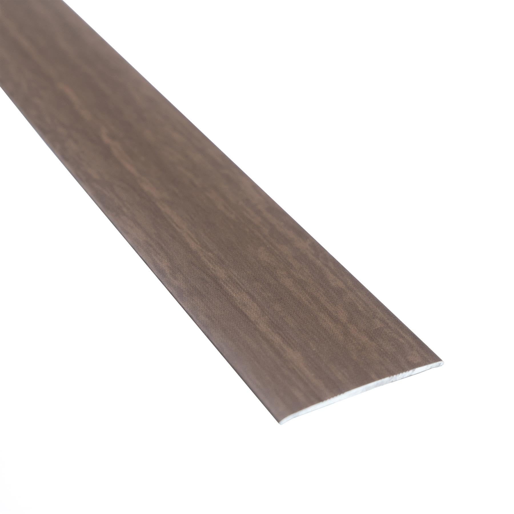 SELF-Adhesive Wood Effect Aluminium Door Floor BAR Edge Trim Threshold Profile 930mm x 35mm A08, Chile NUT