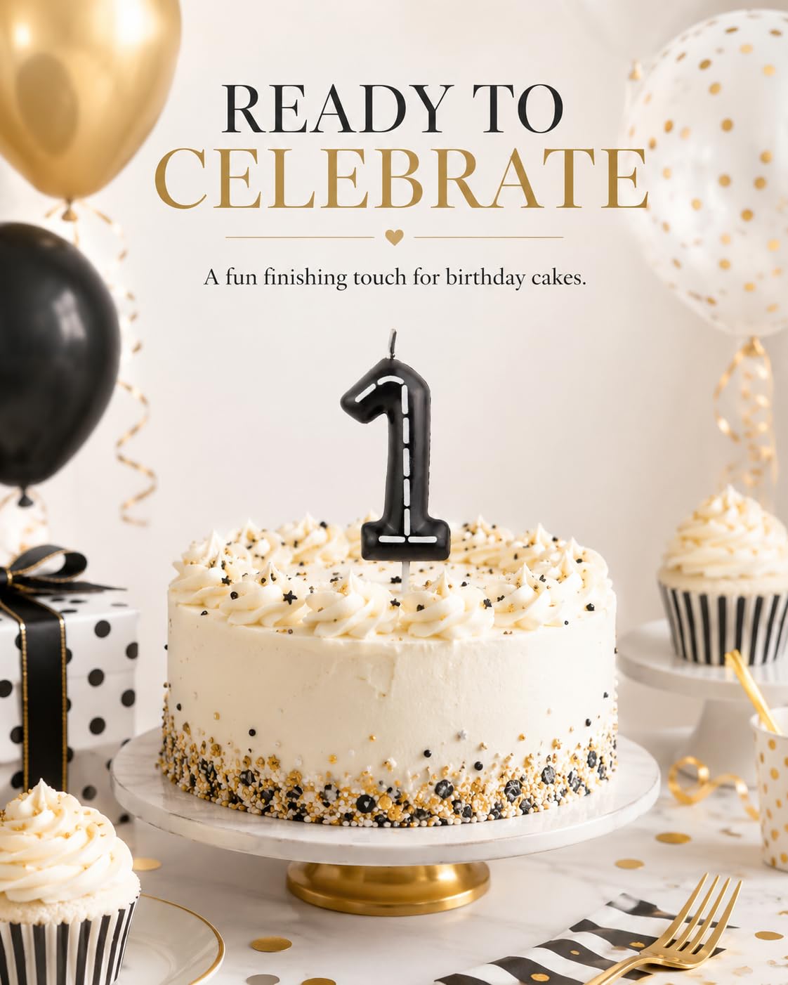 Amazon.co.jp: CHUYUKU ナンバー1 バースデーキャンドル – 1歳の誕生日