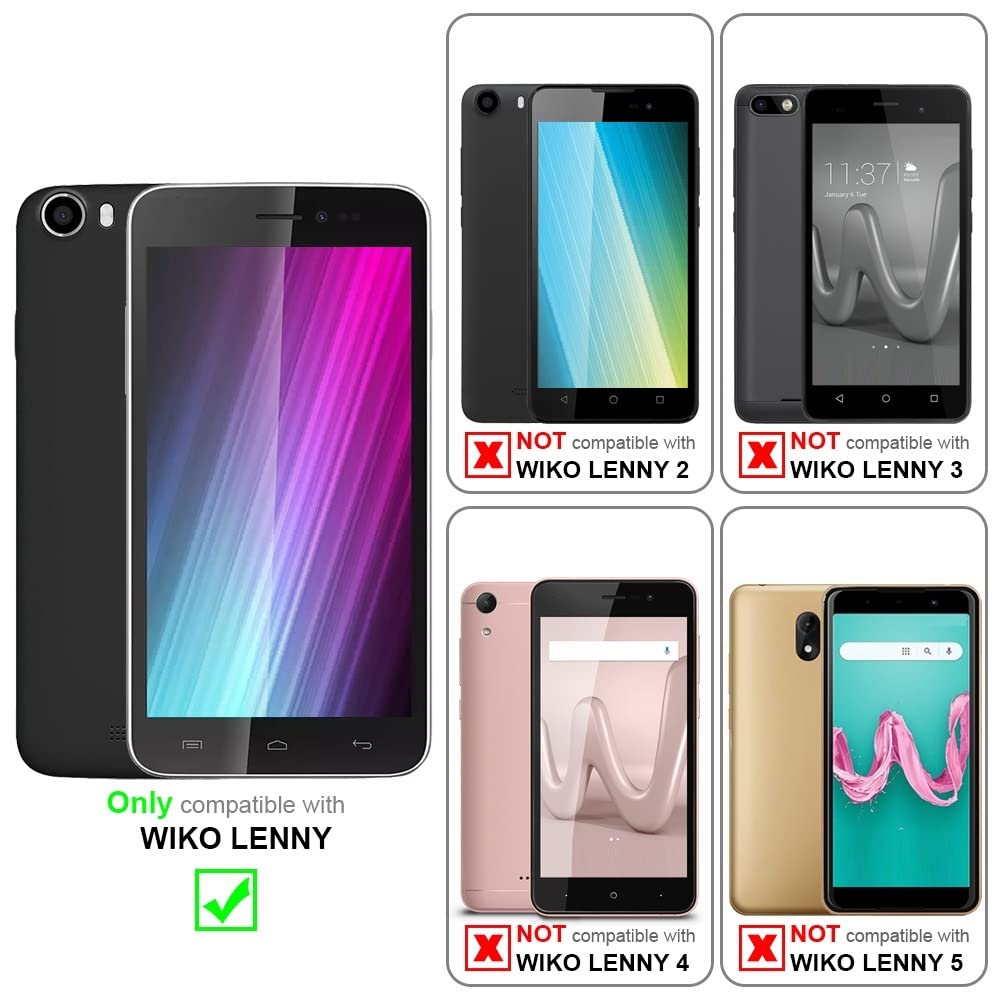 Cadorabo Pellicola Protettiva compatibile con WIKO LENNY 5 in