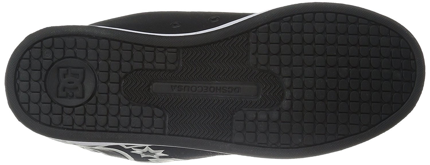 DC Womens Dc Women's Court Graffik Casual Skate Shoe: 10.5 White/M Silver