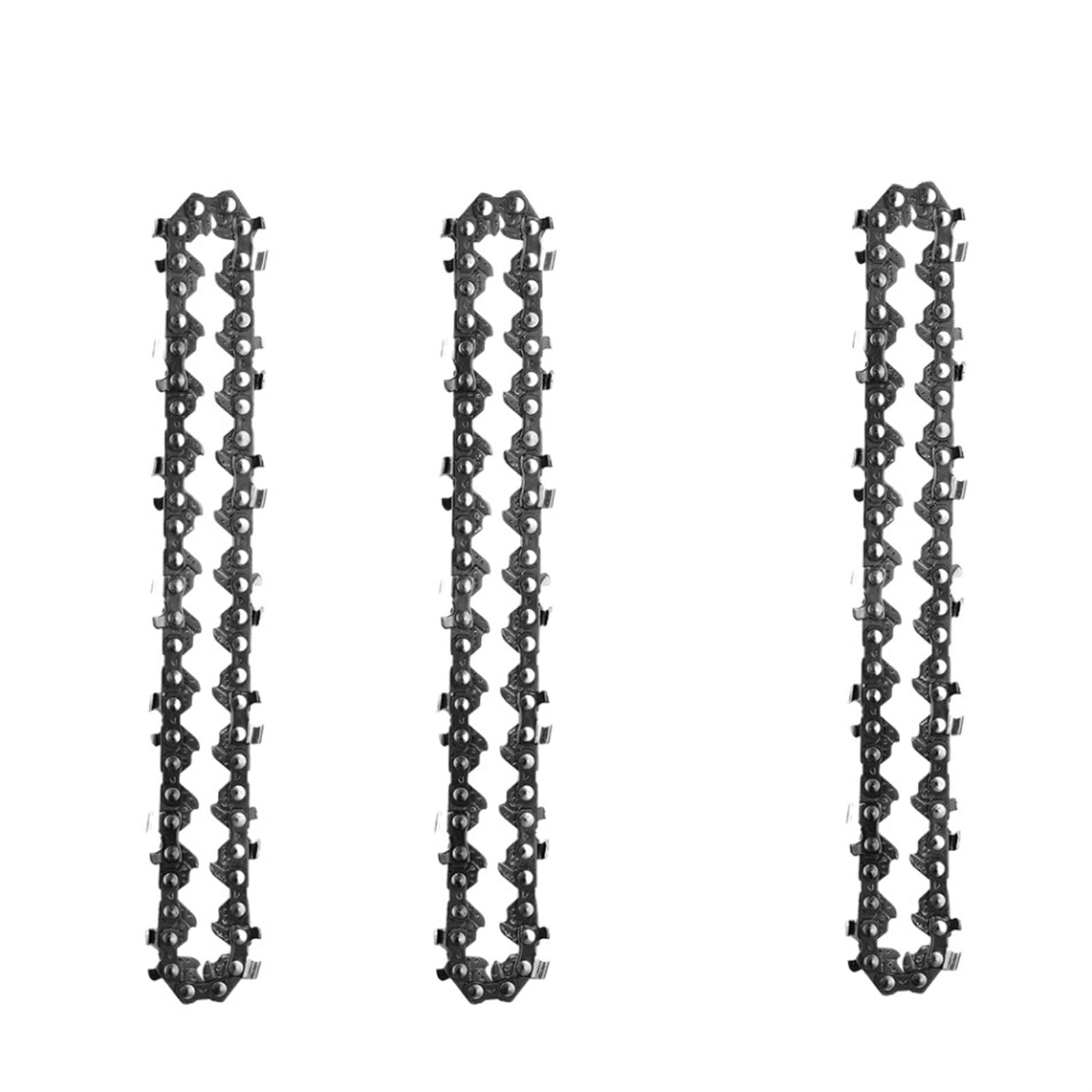 Accesorios para reparación de cadenas de sierra, Catena di ricambio for mini motosega elettrica senza fili da 6 pollici(10pcs)