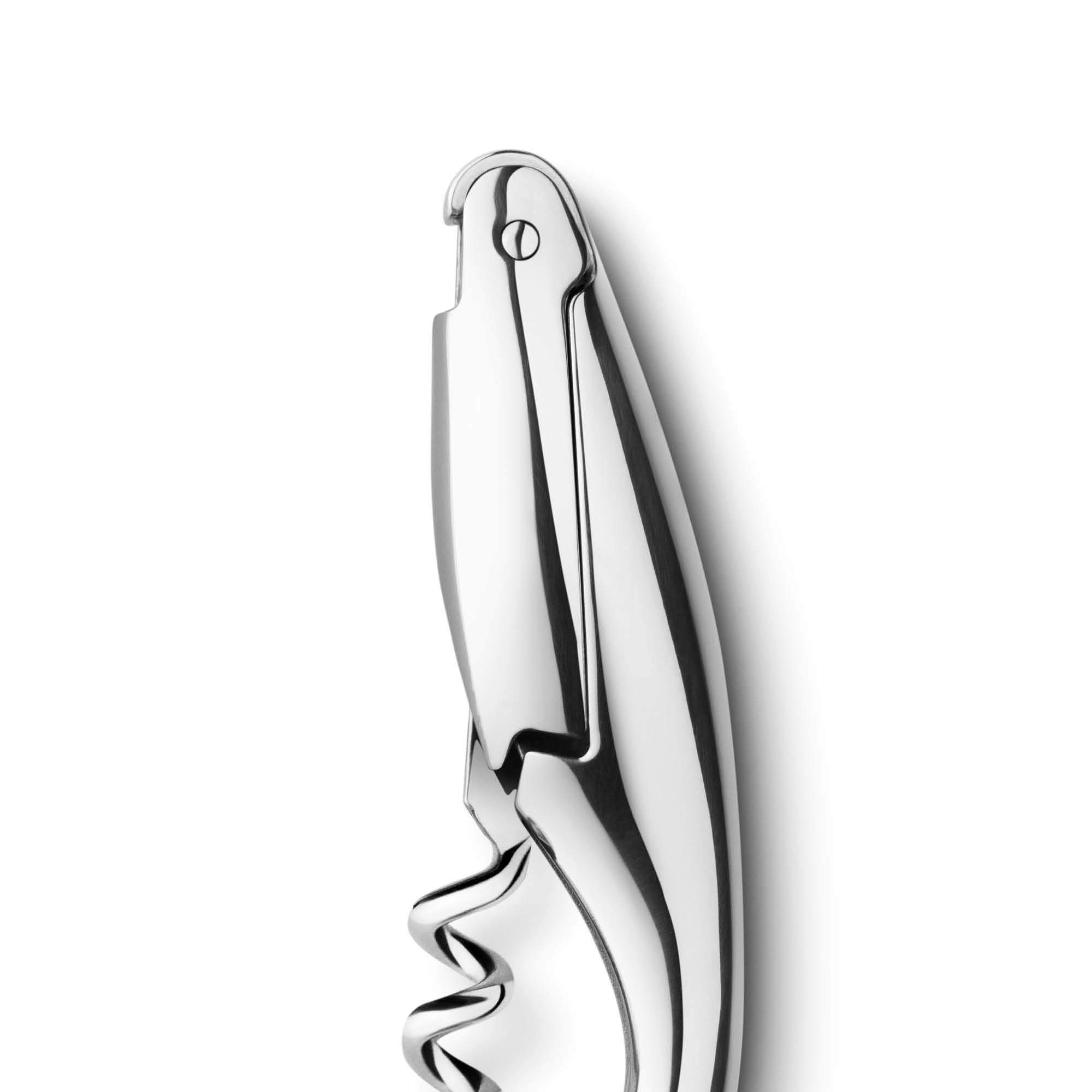 Georg Jensen GJ 081031 Korkenzieher, Edelstahl, Stainless Steel, 15,7 x 7,7 x 2,8 cm