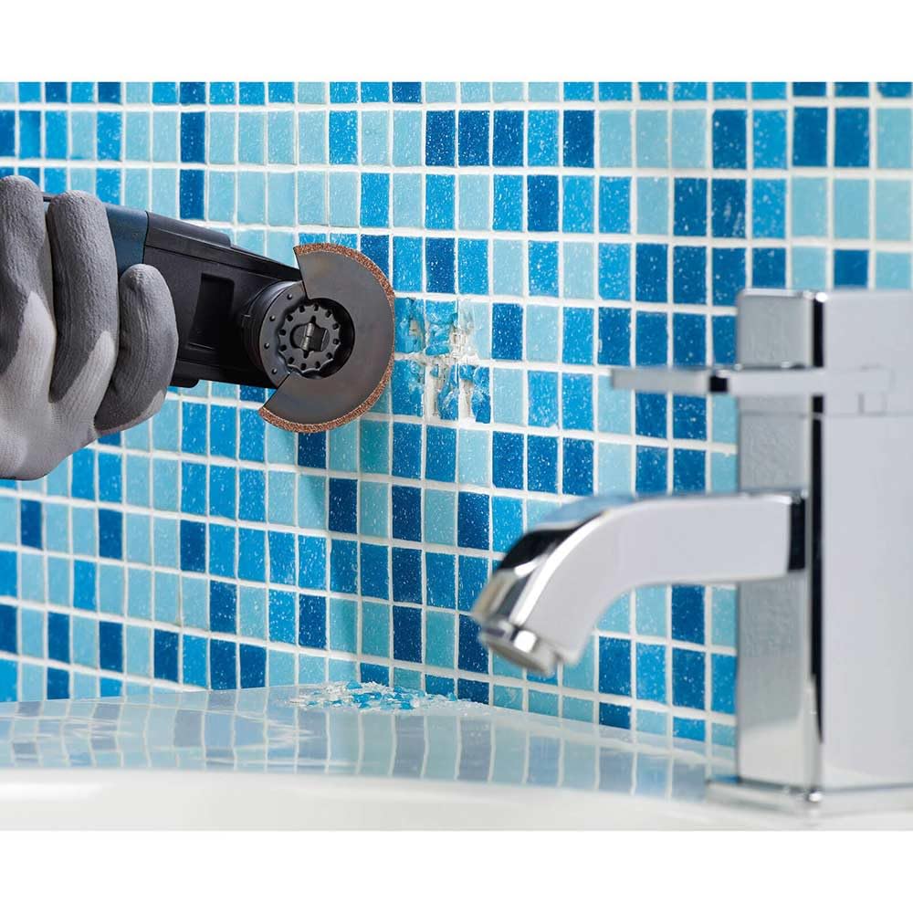Bosch Professional 10x Hojas de sierra segmentada ACZ 70 RT5 (para Mortero, grano 50, Ø 70 mm, accesorios Multiherramienta)