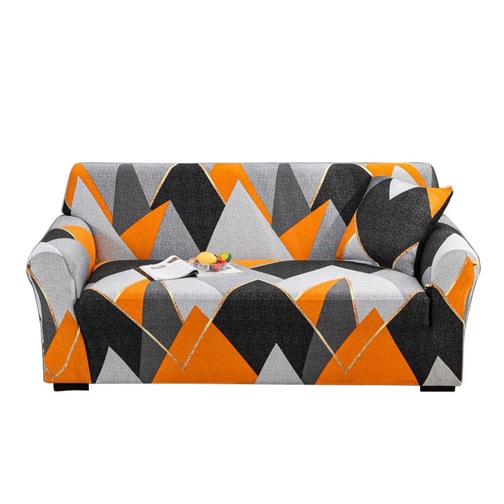 CHNSHOME Sofa covers stretch 4 seater sofa slipcover printed couch cover universal sofa protector for pets