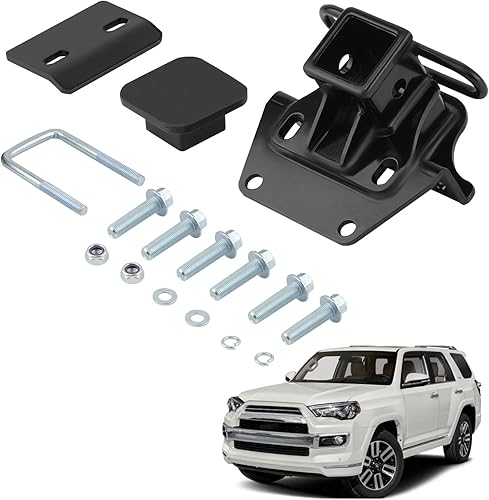 maXpeedingrods Receptor de enganche de remolque clase 3, receptor de 2 pulgadas, enganche de remolque para Toyota 4Runner 2003-2022, Lexus GX470