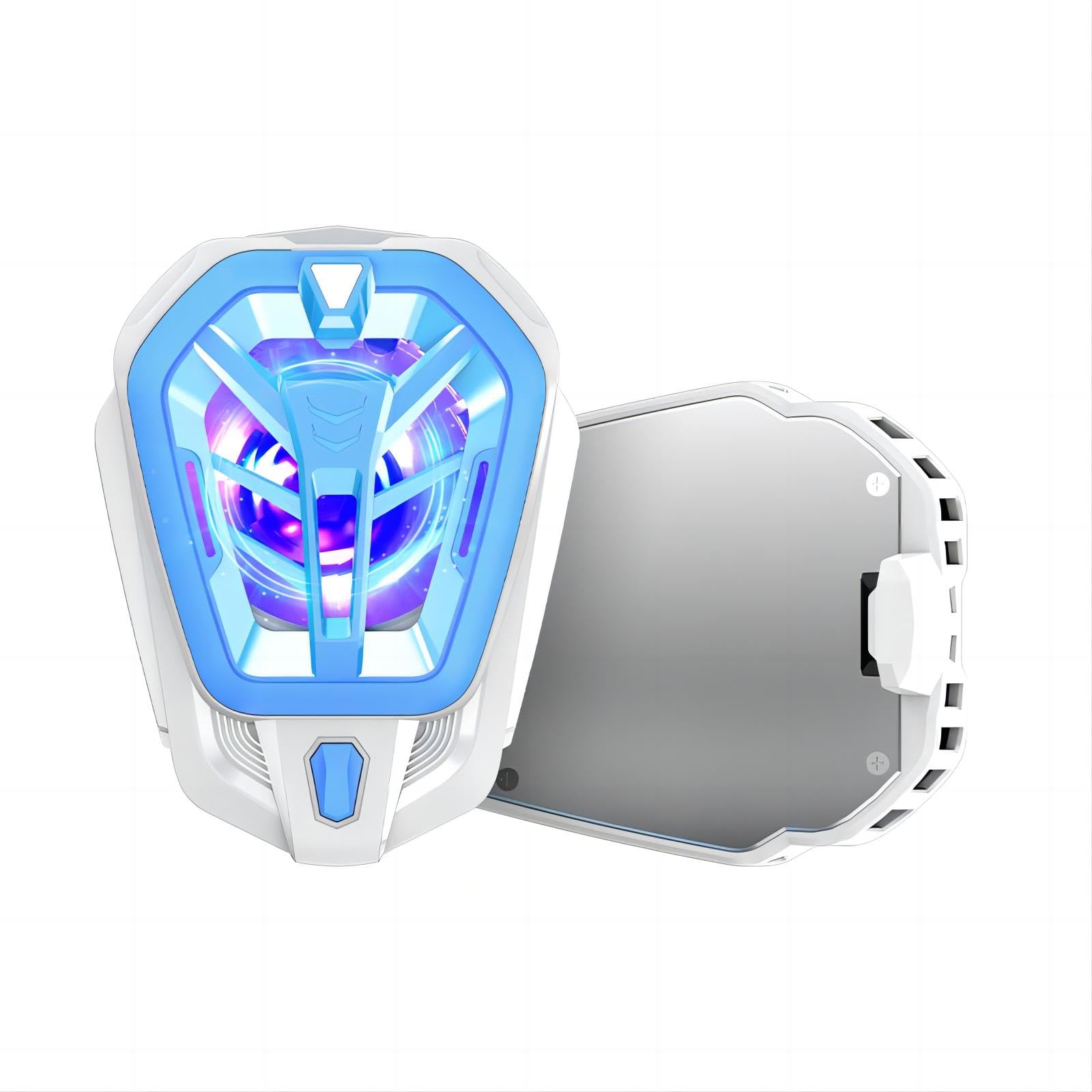 Mobile Phone Cooler,Heat Sink,White,Mobile Cooling Device Supports 2.6-3.27 inch Smartphones,Mobile Phone Cooling,enhances Gaming Experience