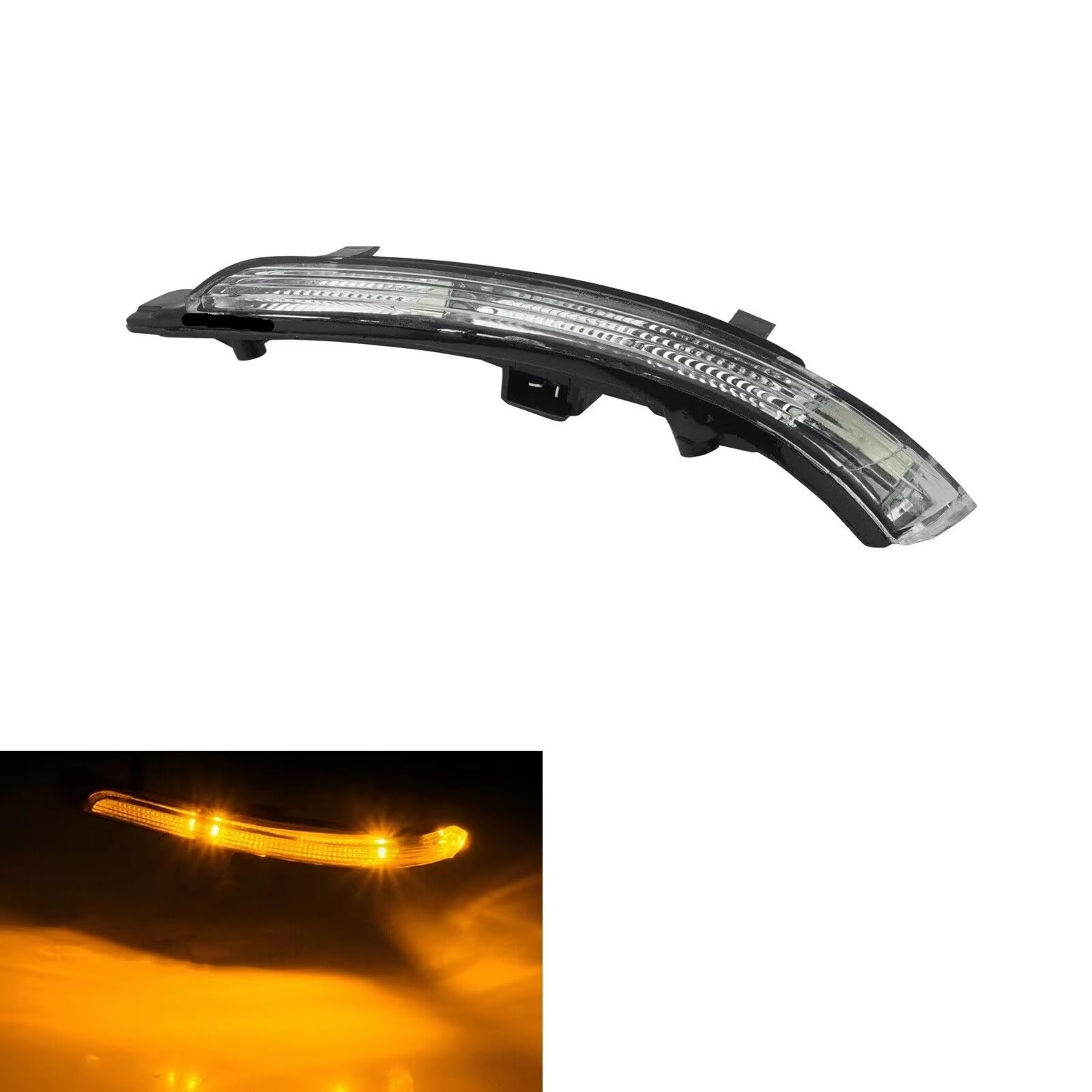 Piloto Trasero Para Skoda Para Octavia Para 1Z 09-13 Espejo Retrovisor Lateral Izquierdo Indicador LED Luz De Señal Giro