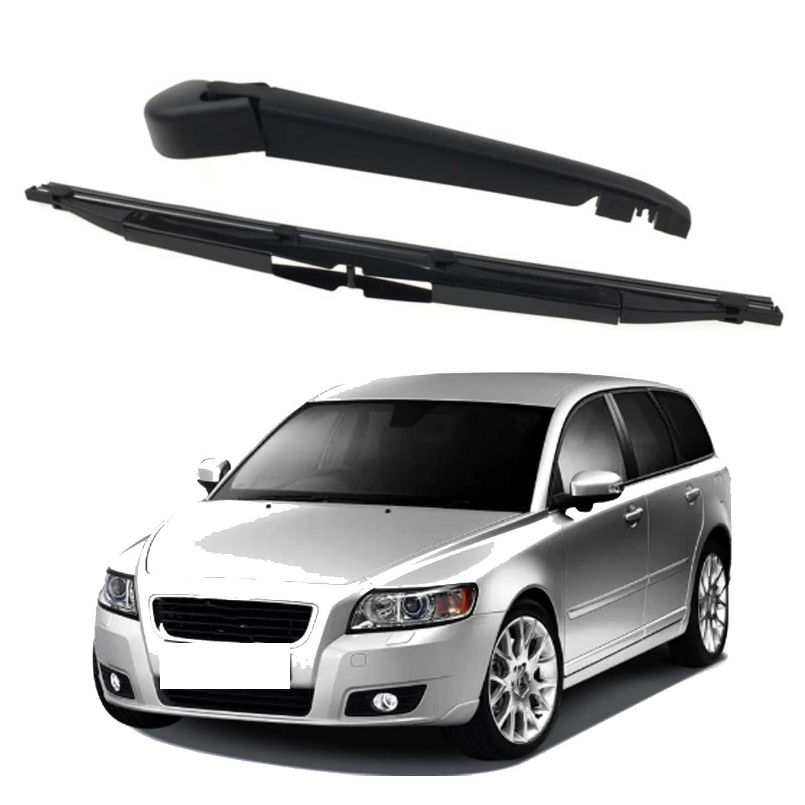 Brazo y escobilla limpiaparabrisas trasero para Volvo V50 2014-2012 recambio OEM