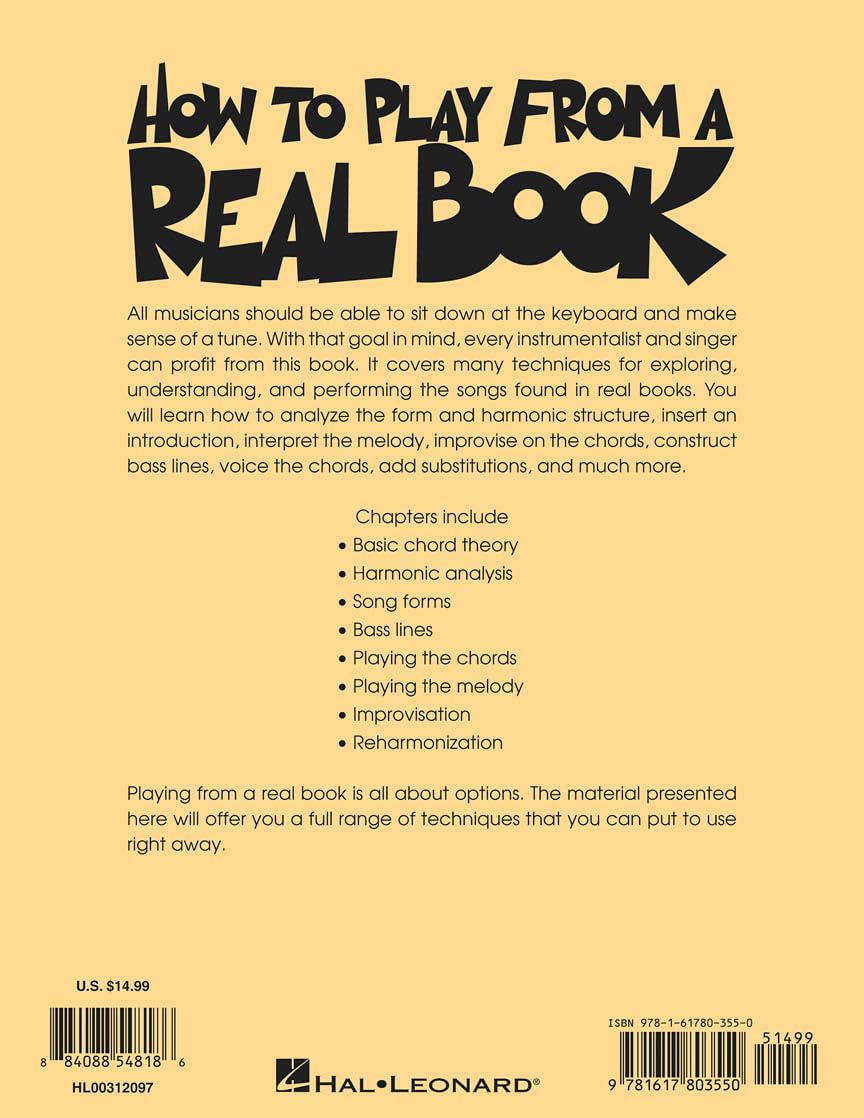 Robert rawlins : how to play from a real book - tous les instruments: For All Musicians
