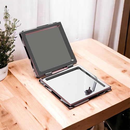 Miniatura 9 de Espejo compacto para gatito, espejo de gatito, espejo compacto rosa, espejo de lupa rosa, espejo de maquillaje (actitud)