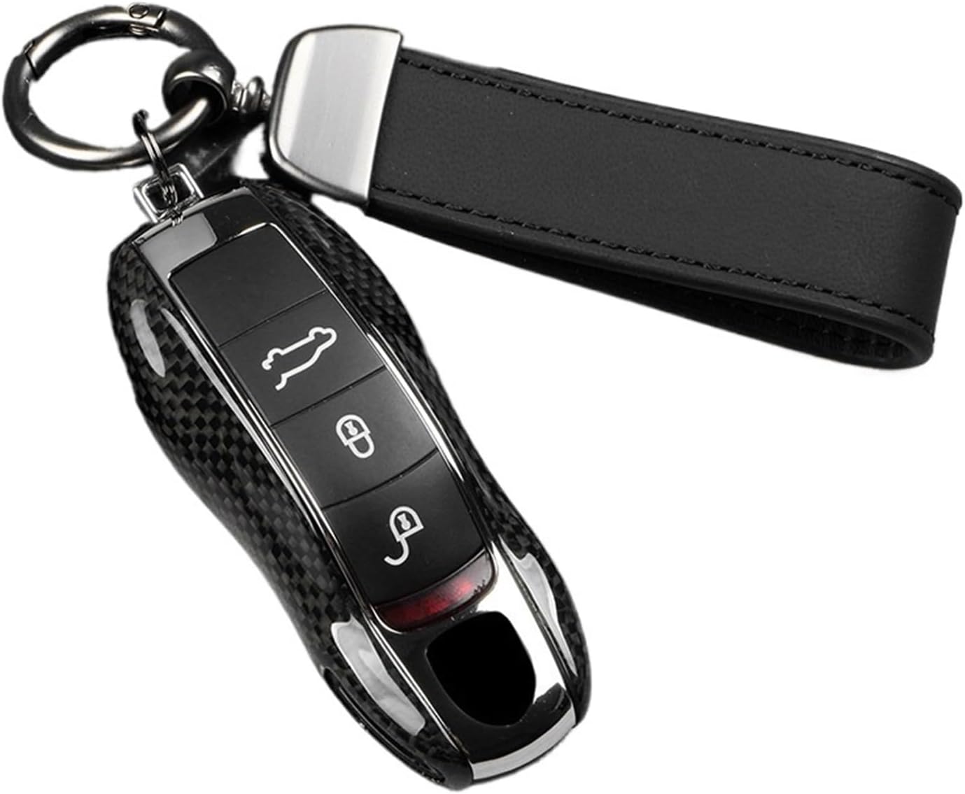 【美品】ポルシェ（PORSCHE）純正品 レザー製 キーケース ポルシェ用キーケース ポルシェ キーケース 純正レザー