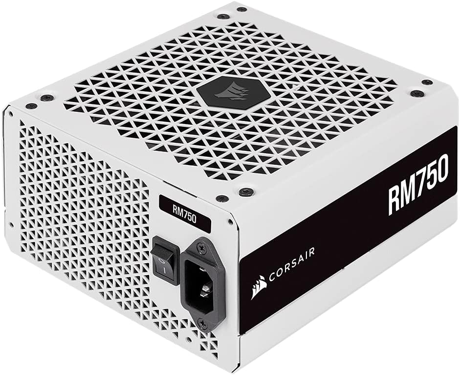 Fonte Corsair RM750-750W, 80 Plus Gold, Modular, Branco - CP-9020231-WW